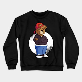 Teenage Bear Crewneck Sweatshirt